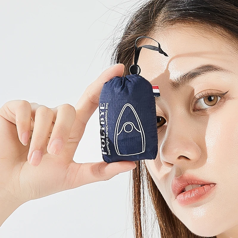 폴리바이 초경량 재사용 가능한 토트백