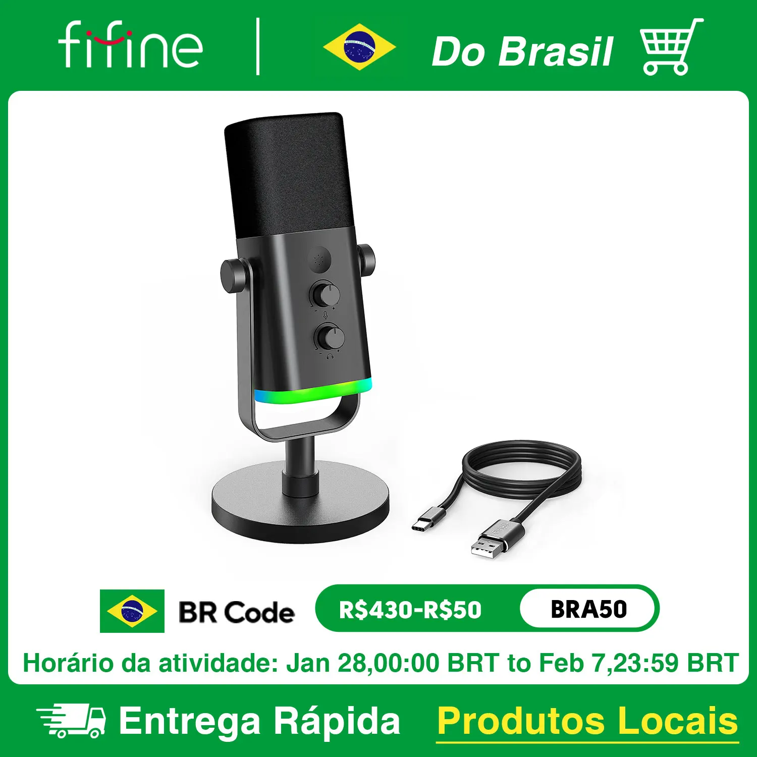 FIFINE USB XLR 다이나믹 마이크