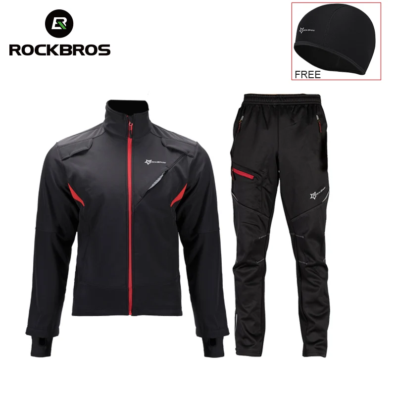 ROCKBROS 겨울 사이클링 세트