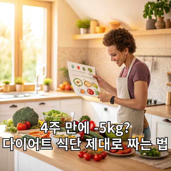 다이어트 식단 제대로 짜는 법