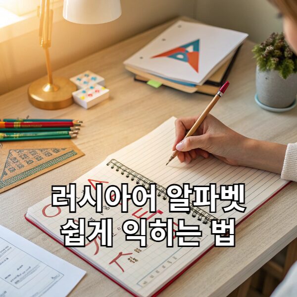 러시아어 알파벳 쉽게 익히는 법
