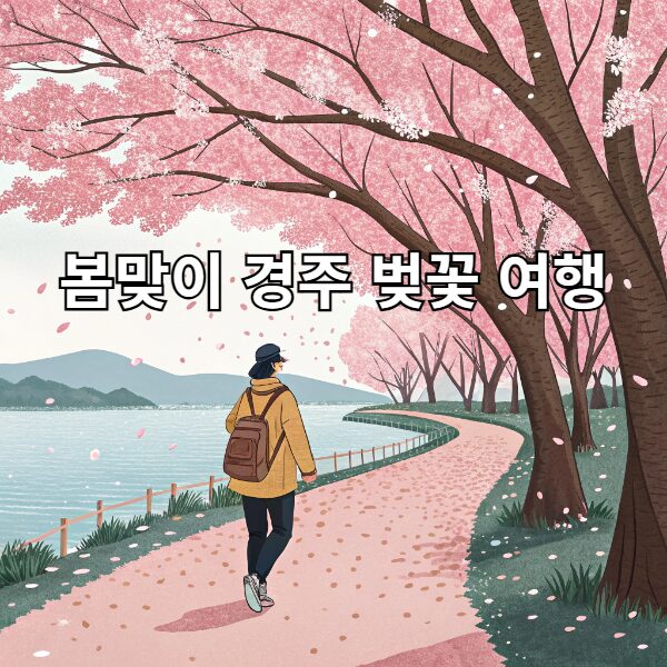 봄맞이 경주 벚꽃 여행