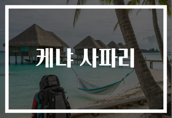 케냐 사파리