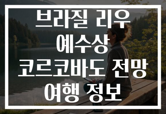 브라질 리우 예수상 코르코바도 전망 여행 정보