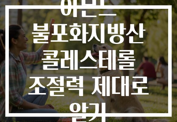 아몬드 불포화지방산 콜레스테롤 조절력 제대로 알기