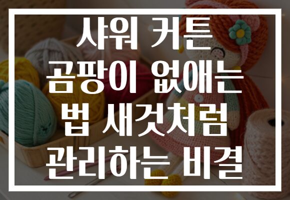 샤워 커튼 곰팡이 없애는 법 새것처럼 관리하는 비결