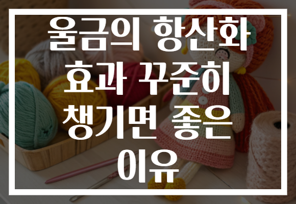 울금의 항산화 효과 꾸준히 챙기면 좋은 이유
